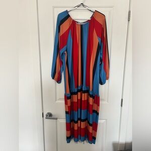 Zara colourful dress  size Large